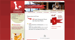 Desktop Screenshot of mainetloire.lepasseportgourmand.fr