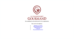 Desktop Screenshot of lorraine.lepasseportgourmand.fr