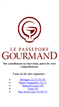 Mobile Screenshot of lorraine.lepasseportgourmand.fr